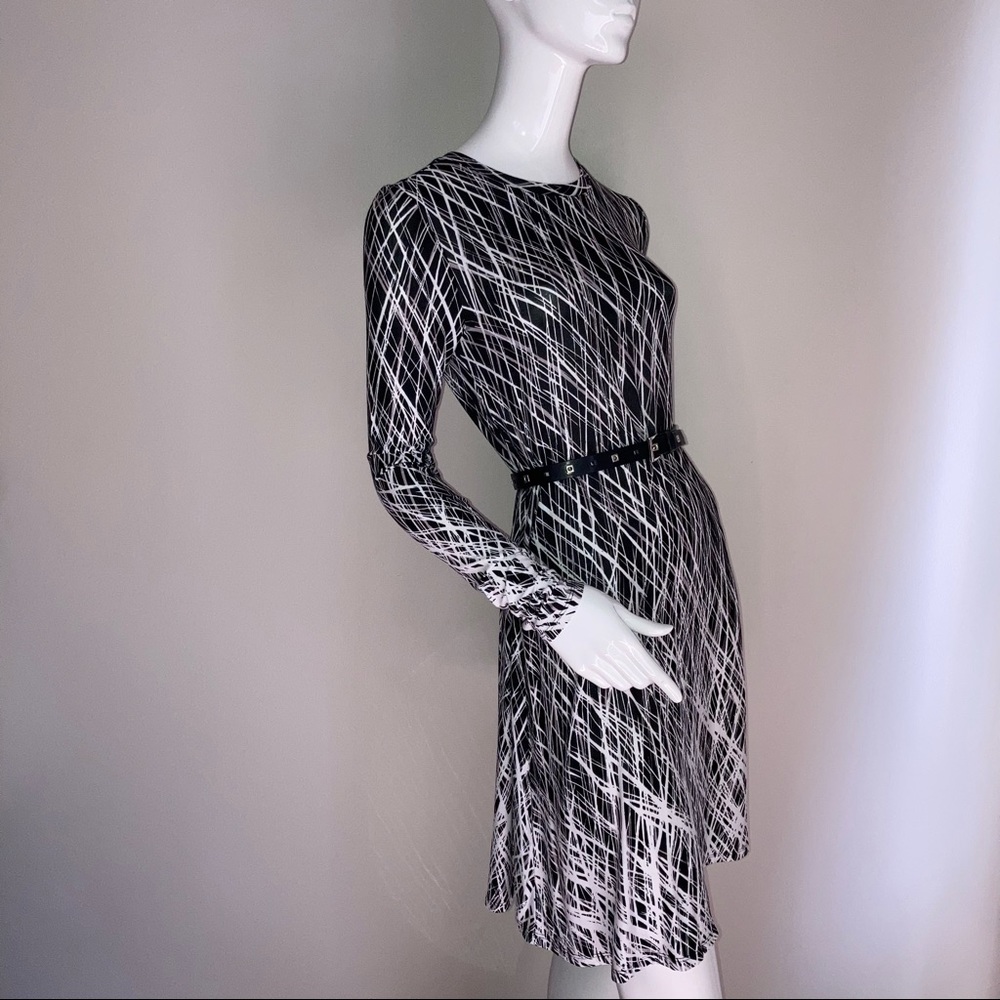 BCBG MAXAZRIA Women’s Dress Blk/Wht Small